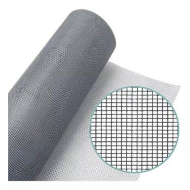 Imagem de Tela Mosquiteira 1,20 Por 3Mt Janela Ant Fibra De Vidro Rato