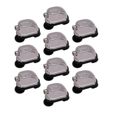 Imagem de Esquirla Suportes triangulares para caixa de bateria, ferragens de montagem, manutenção de instrumentos musicais, suporte de percussão, extremidade única, 10 Peças