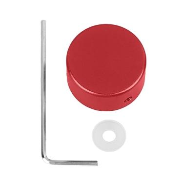 Imagem de Pedal Footswitch Topper Alumínio elétrico Guitarra Proteção de pico Efeito Pedal Pé (Vermelho)