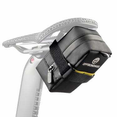 Imagem de OFFBONDAGE Bolsa pequena para selim de bicicleta com design de suporte de cartuchos de CO2 para bicicleta elétrica Road Mountain