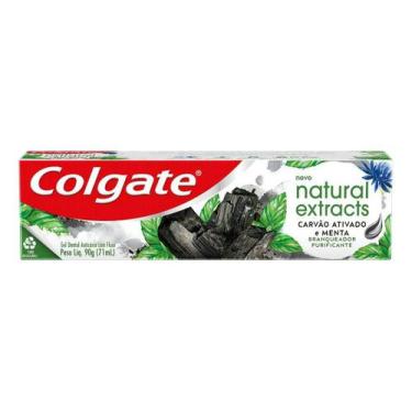 Imagem de Kit c/ 3 Creme Dental Colgate Carvao Ativado E Menta 90g