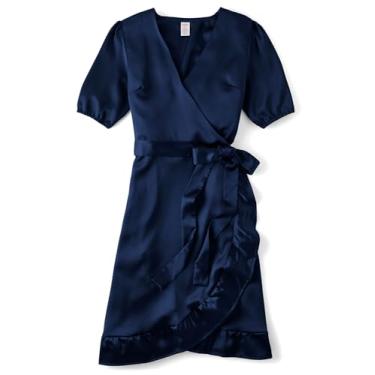 Imagem de Gymboree Vestidos femininos de manga curta combinando Mommy and Me, Tidal-adulto, PP