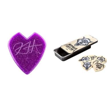 Imagem de Palhetas de guitarra Jim Dunlop Kirk Hammett Signature Jazz III