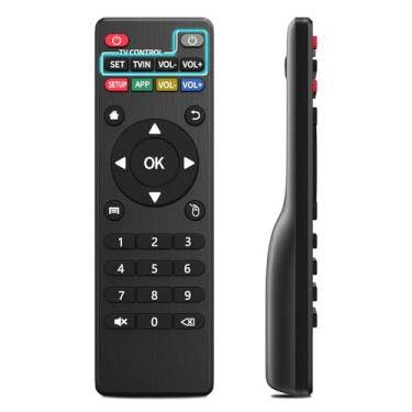 Imagem de RETROSUN Novo Controle Remoto De Substituição Para Tv Box Android Mxq Pro Fornecido Pela Ometter. Adequado M8, M8C, M8N, M8S, M9C, M10, T95M, T95N, T95X, Mx9, Tx3Mini, T9, X96, X96S, X96Mini, T95, V