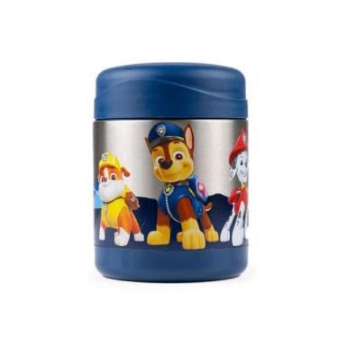 Imagem de Pote Térmico Infantil 350 ml Chase e Equipe Azul Escuro - Bagaggio, U,