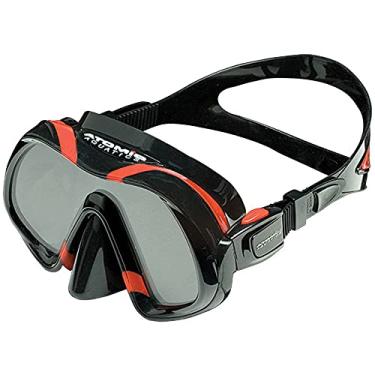 Imagem de Máscara de mergulho de veneno Aquatics Atomic, BlackRed, no ARC, One Size Fits All