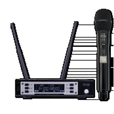 Imagem de Microfone Sem Fio Dylan D-9001Tb Talkback Botão Comunicação