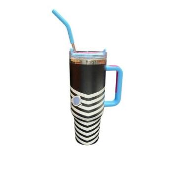 Imagem de AAA Térmica Garrafa Copo Boneca 1200ml Inox Com Tampa e Canudo de Meta