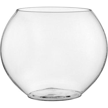 Imagem de Vaso Decorativo Redondo Home&co Vidro 28x12x34 Transparente