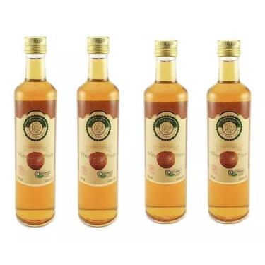 Imagem de Kit 4 Und. Vinagre De Maça Orgânico São Franciso - 500ml - São Francis