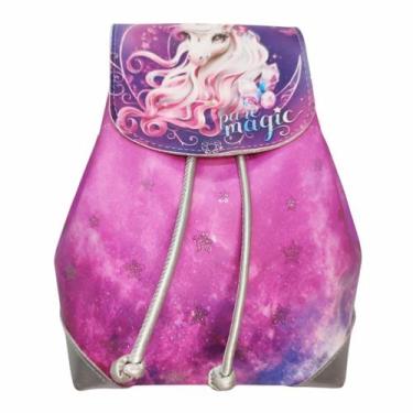 Imagem de Mochila Bolsa Infantil Menina Unicórnio, Magicc