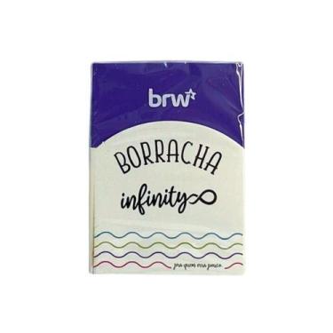 Imagem de Borracha Grande Colorida Infinity BRW, Roxo