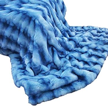 Imagem de Listrado sofá tapete sonho elástico perto ajuste pele cobertor cobertor modelo quarto cobertor decorativo