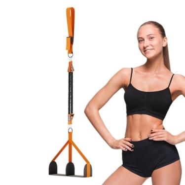 Imagem de Corda de treinamento de exercícios – Corda de tensão de fitness para treinamento de força do braço – de faixa de assistência de puxar para serviço pesado ajustável, faixas de fitness para