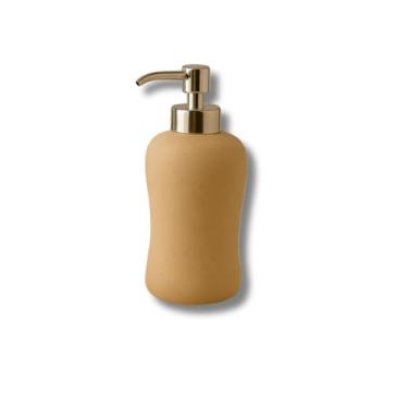 Imagem de Porta Sabonete Líquido Dispenser Elegante para Banheiro e Cozinha (Areia)