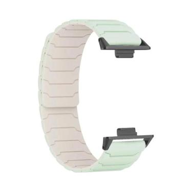 Imagem de Pulseira Magnética De Silicone Para Xiaomi MiBand 8 pro 9 pro Redmi Wa