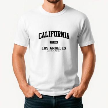 Imagem de Camiseta Masculina Algodão Premium CALIFORNIA-Masculino