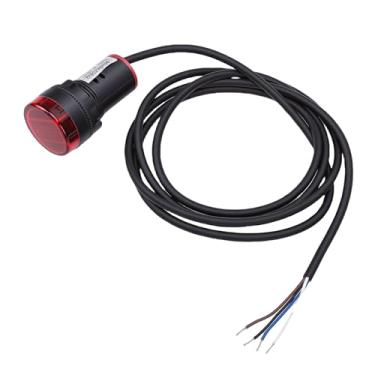 Imagem de Cryfokt Tacômetro Digital DC, Medidor de Velocidade RPM LED Vermelho de 22 Mm e 4 Dígitos Com Sensor de Interruptor de Proximidade Hall, para Caixas de Distribuição de Barcos, Gabinetes