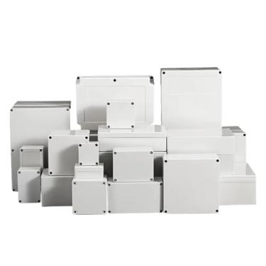 Imagem de XNWKF Novo material Ip67 caixa de junção à prova d'água caixa de plástico Ip67 caixa de botão de energia para monitor eletrônico externo (240 x 160 x 120 mm)