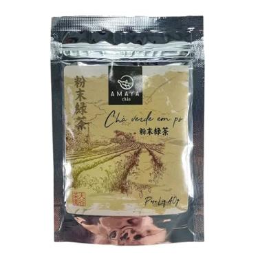 Imagem de Chá Verde em Pó Amaya 40g – Premium - Camellia Sinensis Granulometria Fina