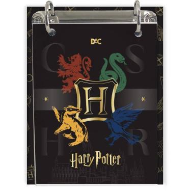 Imagem de Mini Fichário Vertical Harry Potter 80 Folhas Dac 4181