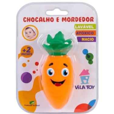 Imagem de Mordedor E Chocalho Cenoura