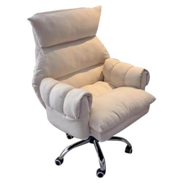 Imagem de Cadeira macia para jogos, cadeira reclinável, ergonômica, cadeiras de escritório, sofá preguiçoso para quarto, cadeiras de mesa de escritório em casa, cadeira de computador, encosto poltrona