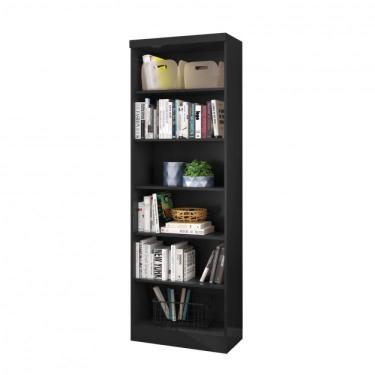 Imagem de Estante para Livros 5 Prateleiras Linus Qmovi Preto