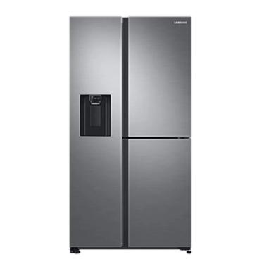 Imagem de Geladeira Samsung Side by Side Inverter 601 Litros Inox Look 110V RS65R5691M9/AZ