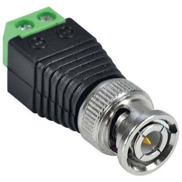 Imagem de Pacote com 10 Conector Plug Bnc Macho Com Borne