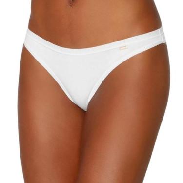 Imagem de Calcinha Lupo Loba Tanga Algodão Classica Original + NF 40354, Branco,