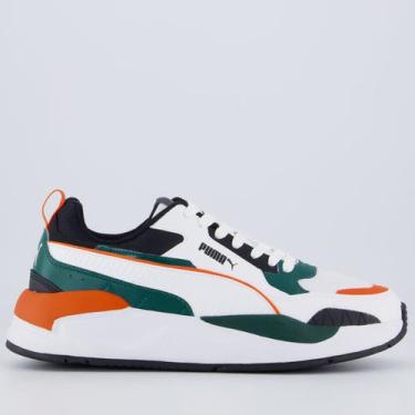 Imagem de Tênis Puma X-Ray 2 Square Branco e Verde, 38