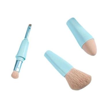 Imagem de Pincel De Maquiagem Multifuncional Portátil 4 Em 1, Corretivo, Blush, 