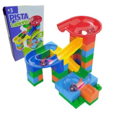 Imagem de Pista Labirinto Educativo Modular - - Ark Toys, 59 peças