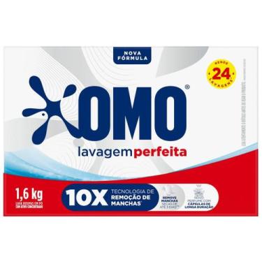 Imagem de Sabão em Pó Omo Lavagem Perfeita 1.6kg , 1,6kg