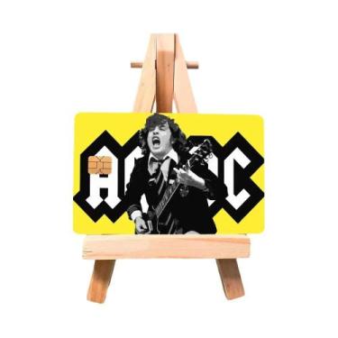 Imagem de Porta-Cartão De Crédito Anime Rock Singer, Conjunto Com 4 Adesivos 3D 