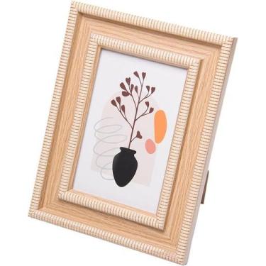 Imagem de Porta-retrato Raízes 10x15cm Mdf Design Natural Lyor