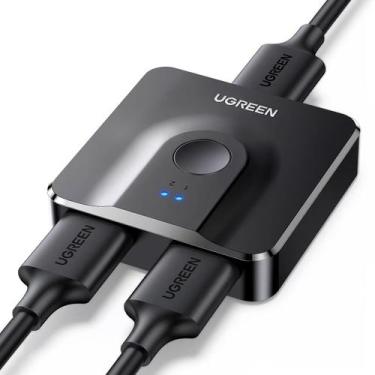 Imagem de Switch hdmi com 2 entradas hdmi e 1 saida hdmi cm217 ugreen - 50966
