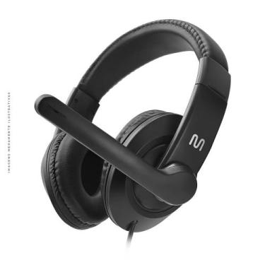 Imagem de Headset Multilaser HF700 Pro, USB, Com Microfone, Preto - PH317
