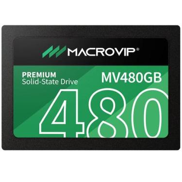 Imagem de SSD 480GB SATA3 Macrovip 2.5 Polegadas MV480GB Leitura até 520MBs e Gr