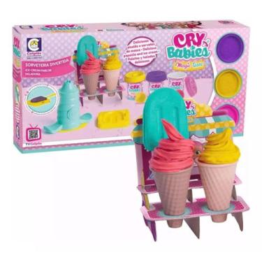 Imagem de Massinha Cry Babies Sorveteria - Cotiplás