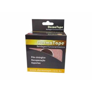 Imagem de Bandagem Derma Tape 5m X 5cm, Bege - Dermatape