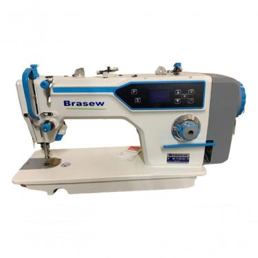 Imagem de Máquina de Costura Reta Industrial 9100 D2 com Corte de Linha Direct Drive 550W 220V Brasew