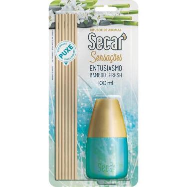 Imagem de Difusor de Aromas Sensações Entusiasmo Bamboo 100ML Fragrância Contínua com Varetas Soin