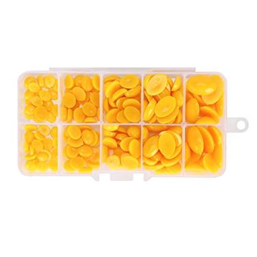 Imagem de Olhos de Plástico Narizes, Olhos de Boneca Nariz Não Tóxico Resistente Conveniente Para Animais de Pelúcia Para Uso Profissional Para Bonecas De Urso Para(180 unidades em uma caixa (amarelo))