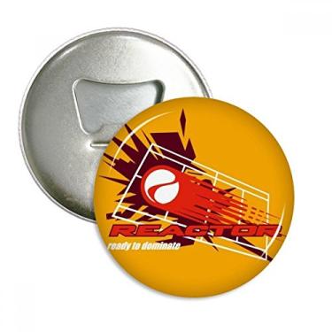 Imagem de Emblema multifuncional Graffiti Street pronto para dominar reator abridor de garrafas ímã de geladeira