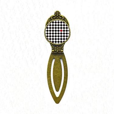 Imagem de Rhombus Line Art Grain Ilustration Pattern Bookmark Retro Office Label Page Marker