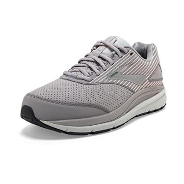 Imagem de Tênis de caminhada masculino da Brooks Addiction Walker 2, Alloy/Oyster/Peach, 5