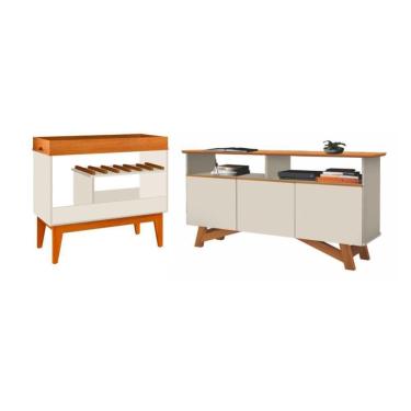 Imagem de Conjunto Rack e Adega Vilarreal