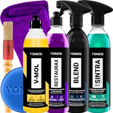 Imagem de VONIXX V-MOL SHAMPOO AUTOMOTIVO CERA BLEND BLACK SINTRA RESTAURAX